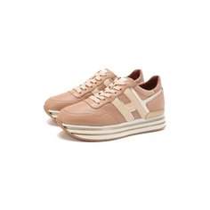 Кожаные кроссовки Hogan