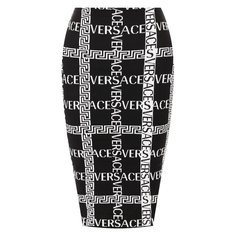 Юбка с логотипом бренда Versace