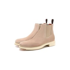 Замшевые челси Santoni