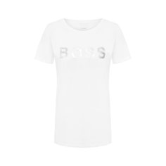 Хлопковая футболка BOSS