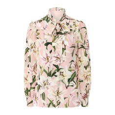 Шелковая блузка Dolce & Gabbana
