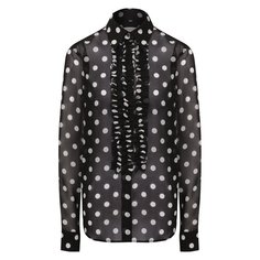 Блузка в горох Dries Van Noten