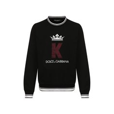 Хлопковый свитшот Dolce & Gabbana