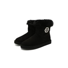 Замшевые ботинки Philipp Plein