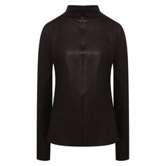 Кожаный топ Bottega Veneta