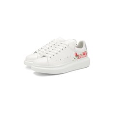 Кожаные кеды Alexander McQueen