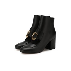 Кожаные ботильоны Chloé C Chloé