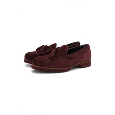 Замшевые лоферы с кисточками Tod’s Tods