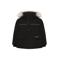 Пуховая парка Logan с меховой отделкой на капюшоне Canada Goose