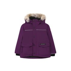 Пуховая парка Logan с меховой отделкой Canada Goose