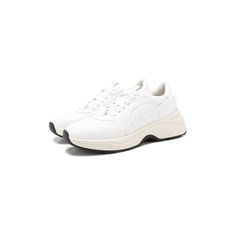 Кожаные кроссовки Santoni