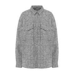 Рубашка из смеси хлопка и льна Totême