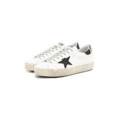 Кожаные кеды Hi Stars Golden Goose Deluxe Brand