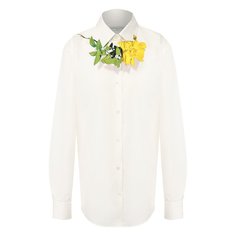 Хлопковая рубашка Dries Van Noten