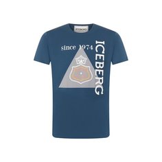 Хлопковая футболка Iceberg