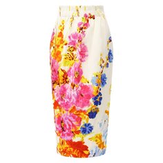 Юбка из смеси хлопка и вискозы Dries Van Noten