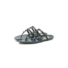 Резиновые шлепанцы Valentino Garavani Summer Rockstud Valentino
