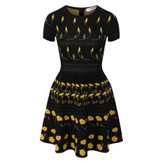 Платье из вискозы Valentino
