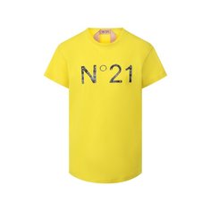 Хлопковая футболка No. 21