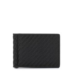 Кожаное портмоне с плетением Ermenegildo Zegna