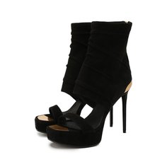 Замшевые босоножки Patty Balmain