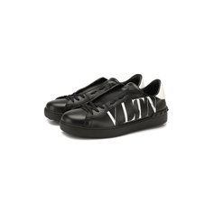 Кожаные кеды Valentino Garavani Open VLTN Valentino