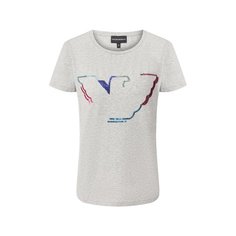 Хлопковая футболка Emporio Armani