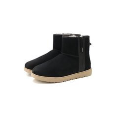 Замшевые сапоги Classic Mini Zip UGG