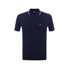 Хлопковое поло Emporio Armani