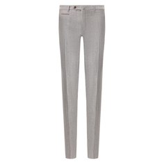 Брюки из смеси шерсти и льна Corneliani