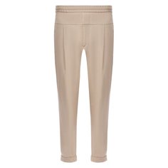 Брюки из вискозы и льна Giorgio Armani