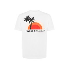 Хлопковая футболка Palm Angels