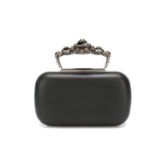 Кожаный клатч Alexander McQueen