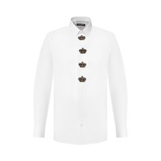 Хлопковая сорочка Dolce & Gabbana