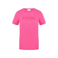 Хлопковая футболка Escada Sport