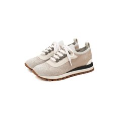 Текстильные кроссовки Brunello Cucinelli