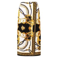Шелковые брюки Versace