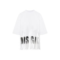Хлопковая футболка MSGM