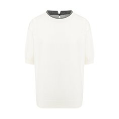 Топ из смеси шерсти и кашемира Brunello Cucinelli
