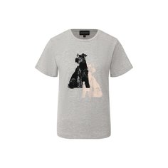 Хлопковая футболка Emporio Armani