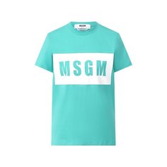 Хлопковая футболка MSGM