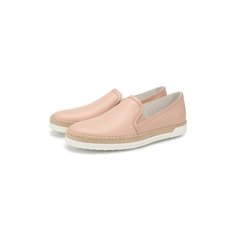 Кожаные слипоны Tod’s Tods