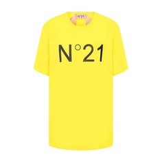 Хлопковая футболка No. 21