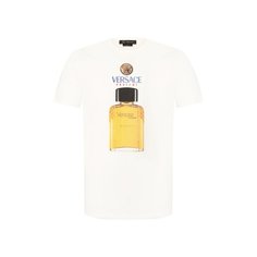 Хлопковая футболка Versace