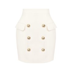 Юбка из вискозы Balmain