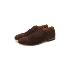 Замшевые оксфорды Officine Creative