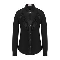 Кожаная рубашка REDVALENTINO