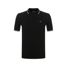 Хлопковое поло Emporio Armani