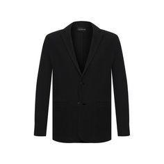Пиджак из смеси хлопка и вискозы Emporio Armani