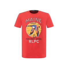 Хлопковая футболка Polo Ralph Lauren
